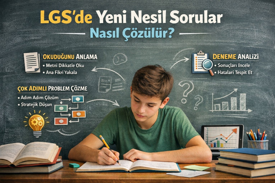 LGS’de Yeni Nesil Sorular Nasıl Çözülür?