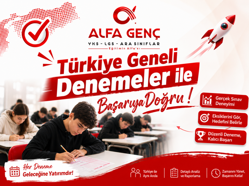Alfa Genç Kurs'ta Deneme Sistemi Neden Fark Oluşturuyor?